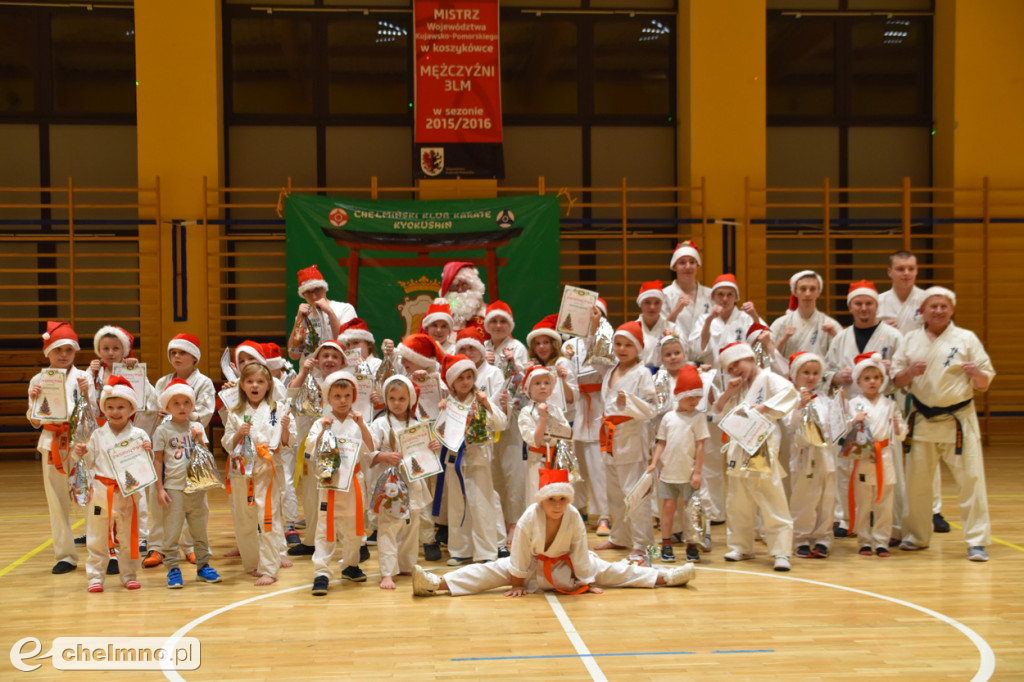 Świąteczny trening karateków na zakończenie sezonu 2023