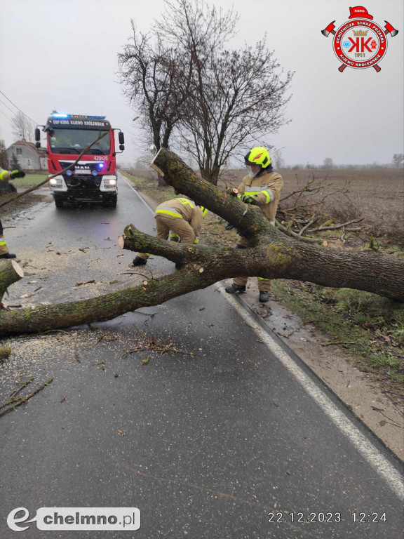W świąteczne dni strażacy wyjeżdżali wielokrotnie do interwencji