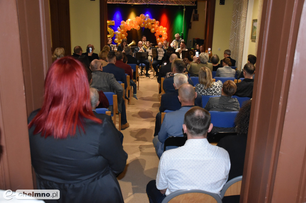 Świętowali 25-lecie. Gratulacje dla Orkiestry Dętej z Unisławia