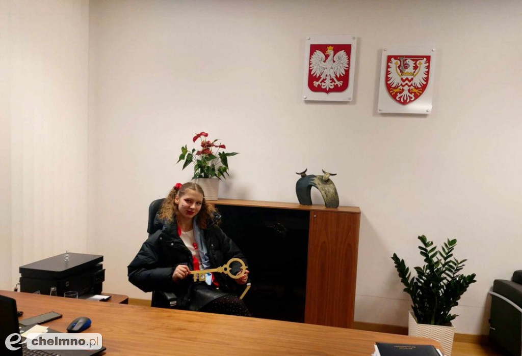 Odwiedziny żakinady z Katolickiego LO w Chełmnie