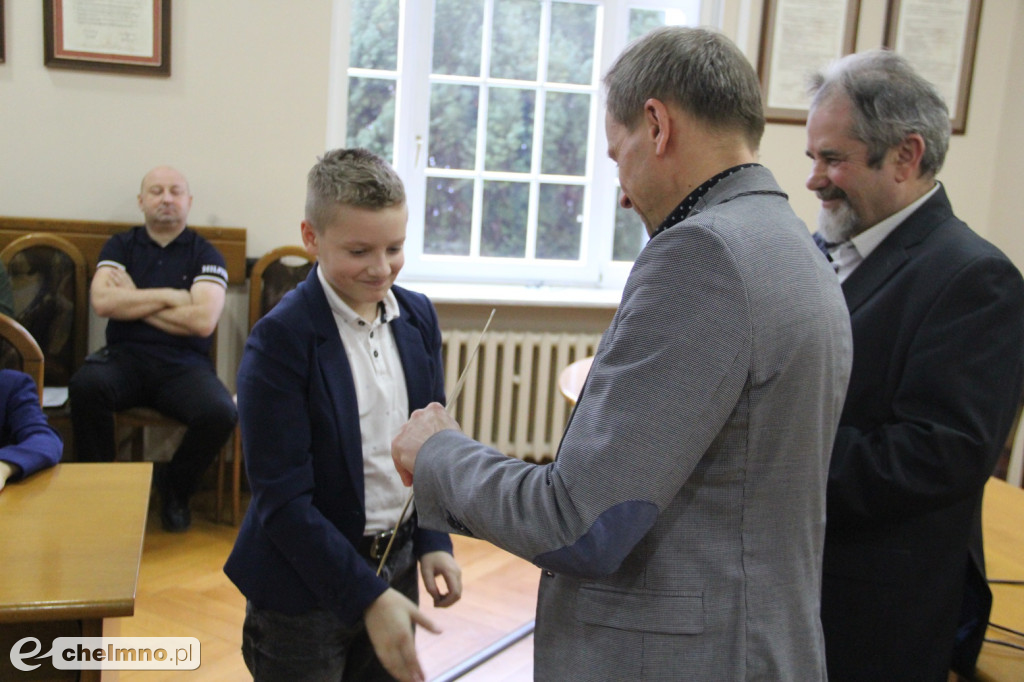 Przyznanie stypendiów w Urzędzie Miasta Chełmna w obiektywie