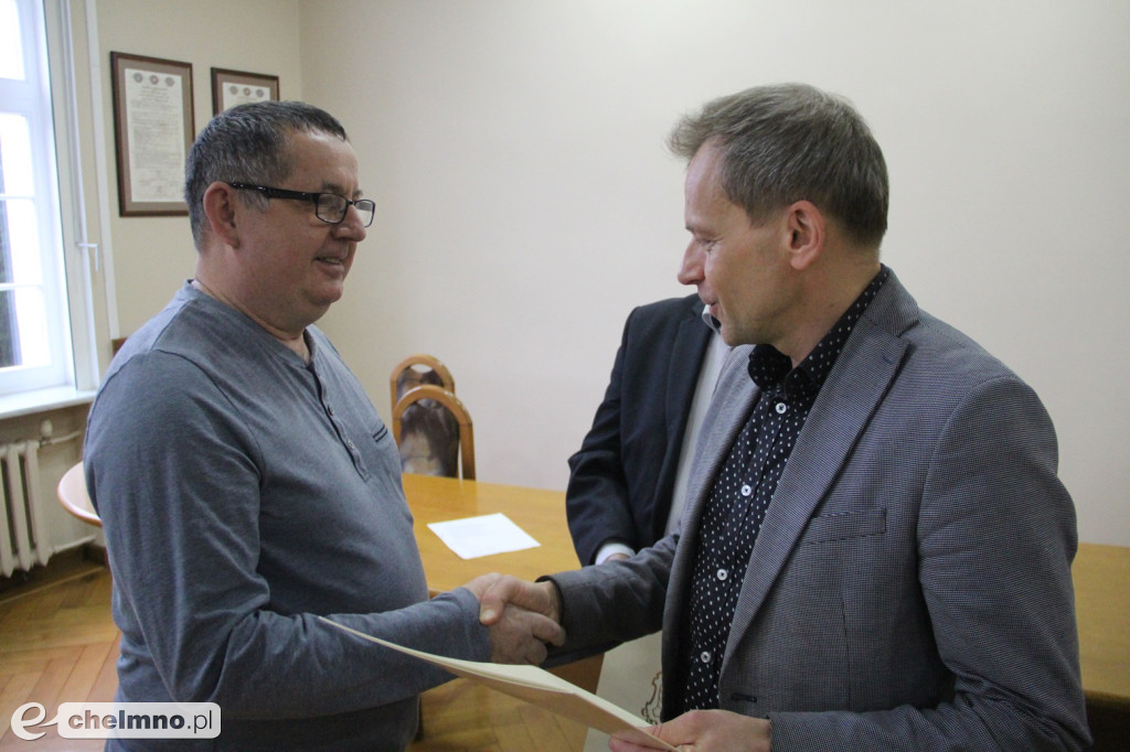 Przyznanie stypendiów w Urzędzie Miasta Chełmna w obiektywie