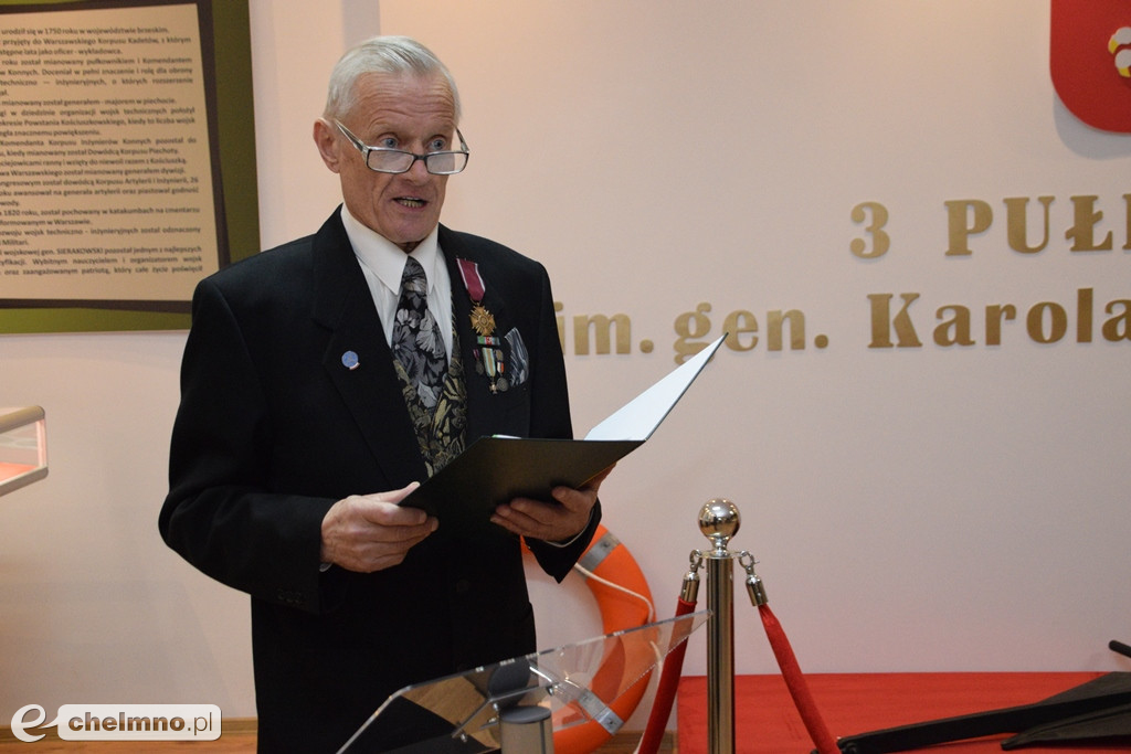 Władysław Flieger z odznaczeniem 