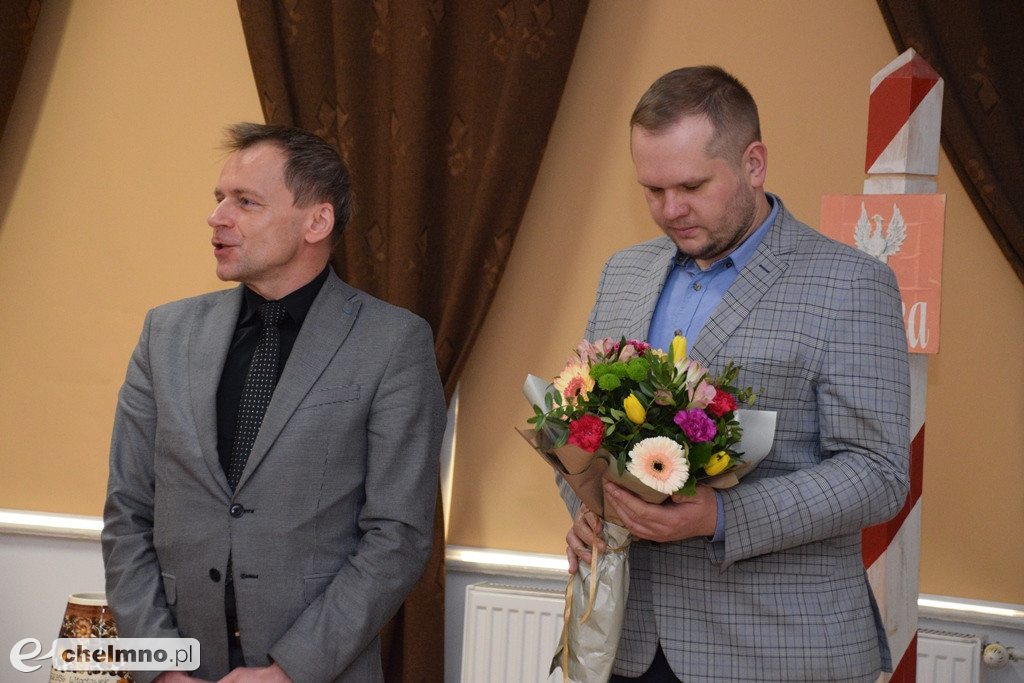 Władysław Flieger z odznaczeniem 