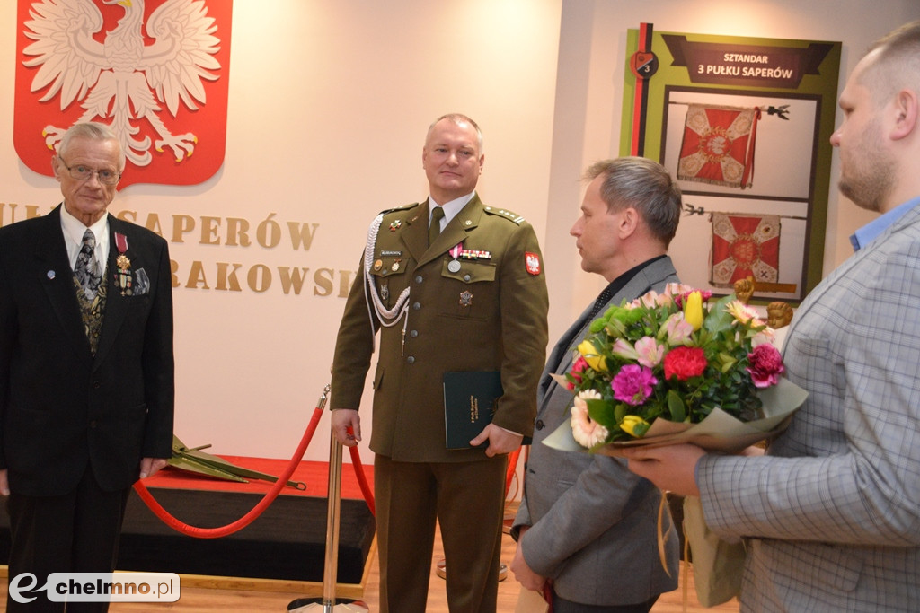 Władysław Flieger z odznaczeniem 