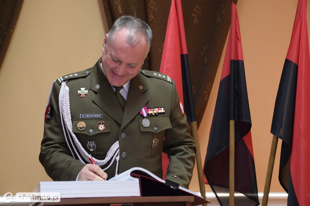Władysław Flieger z odznaczeniem 