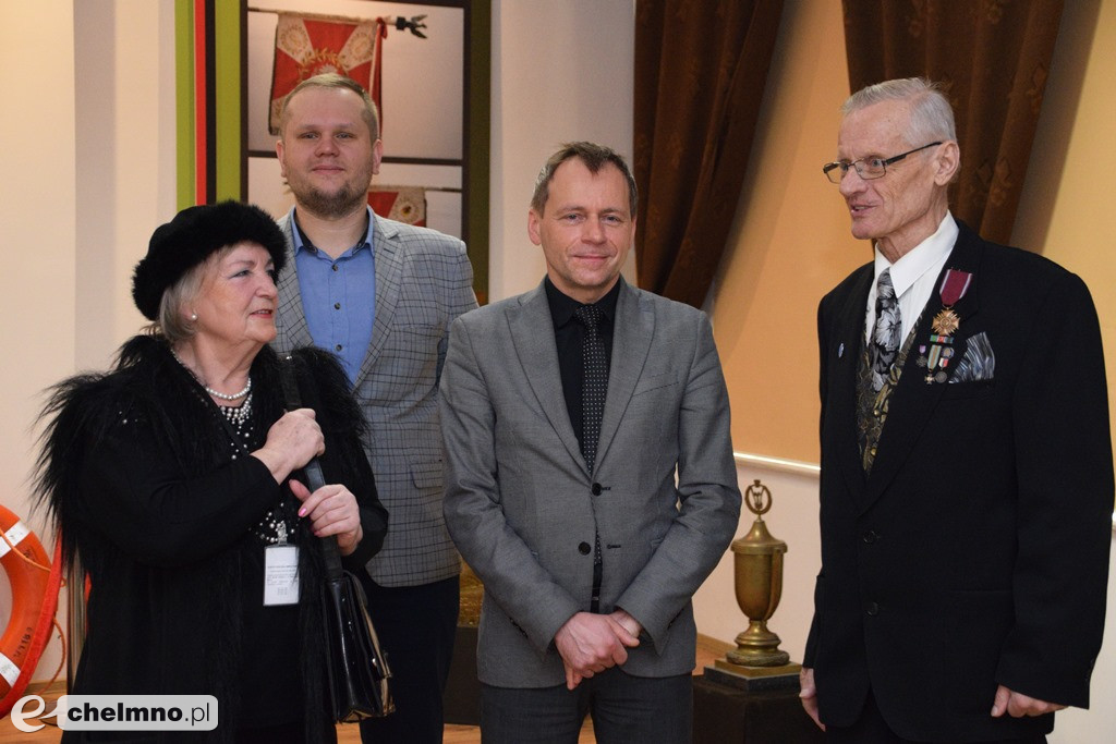 Władysław Flieger z odznaczeniem 