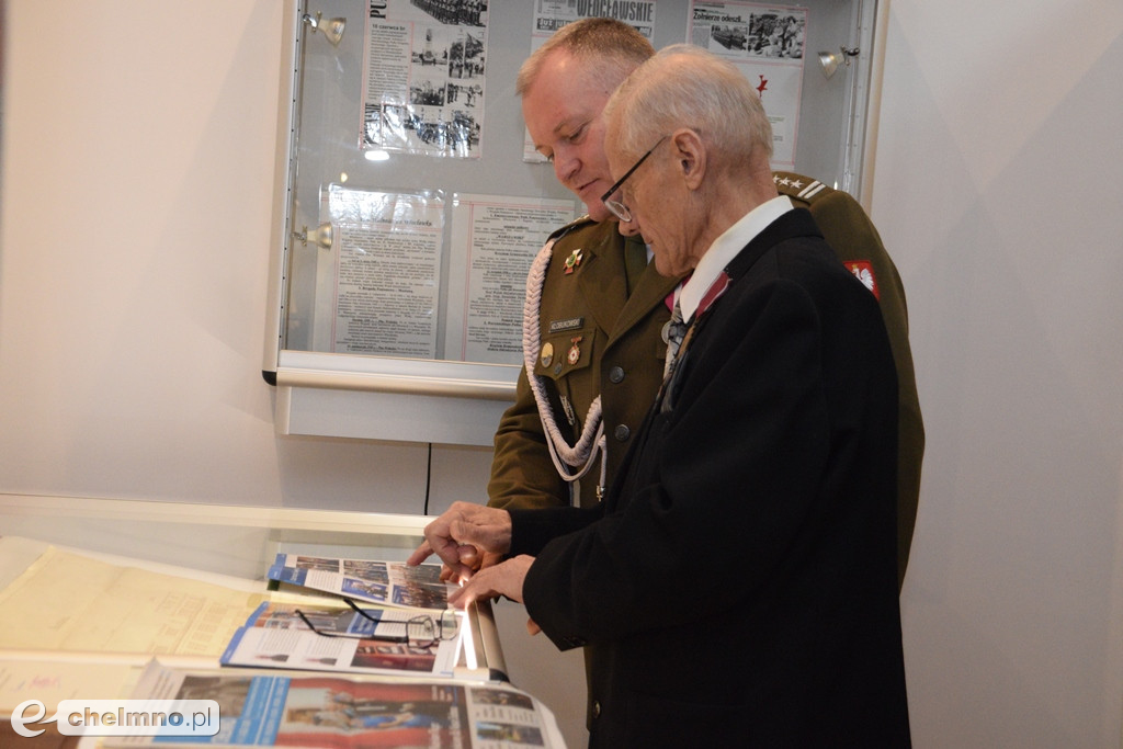 Władysław Flieger z odznaczeniem 