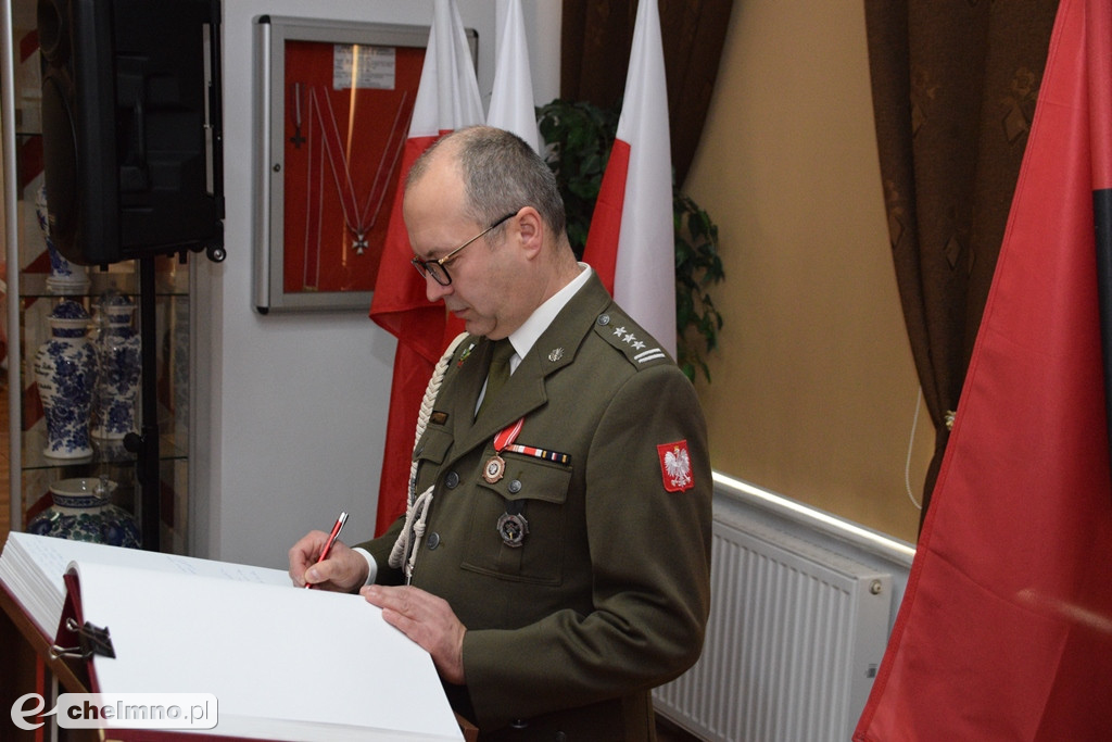 Władysław Flieger z odznaczeniem 