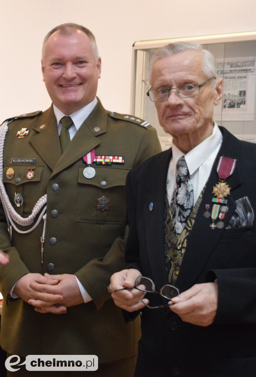 Władysław Flieger z odznaczeniem 
