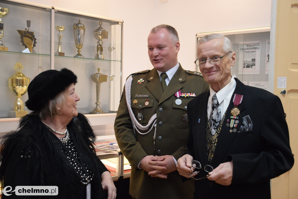 Władysław Flieger z odznaczeniem 