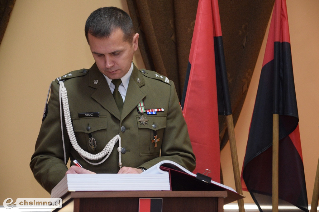 Władysław Flieger z odznaczeniem 