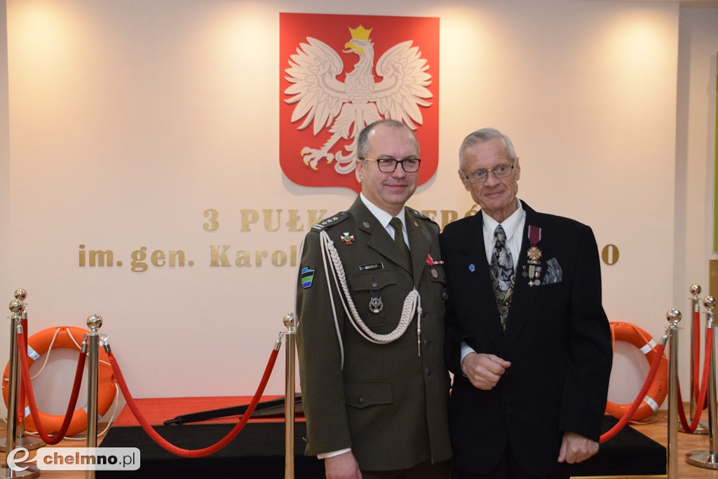 Władysław Flieger z odznaczeniem 