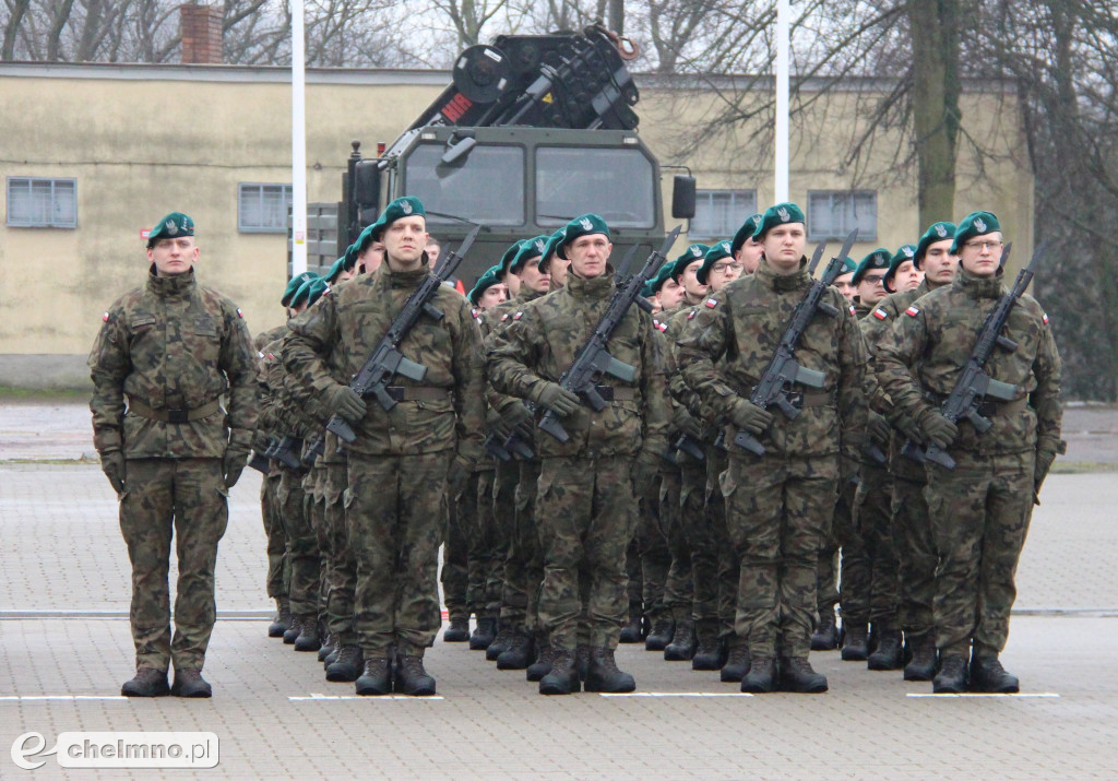 Żołnierze DZSW 3. Pułku Saperów złożyli przysięgę wojskową