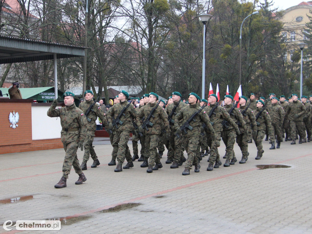 Żołnierze DZSW 3. Pułku Saperów złożyli przysięgę wojskową