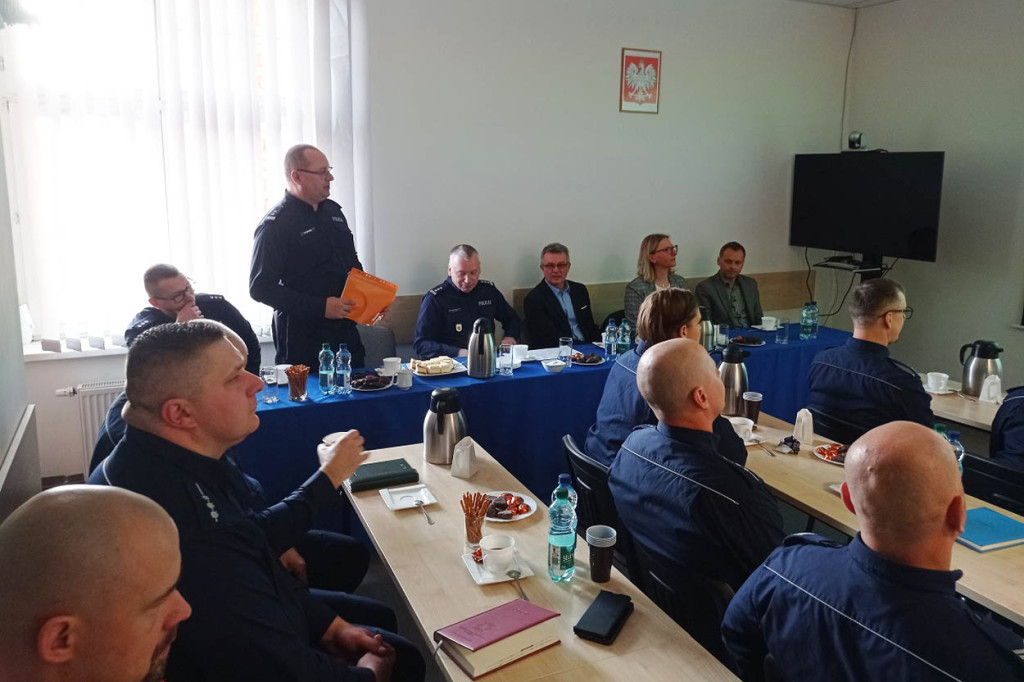 Odprawa roczna chełmińskich funkcjonariuszy