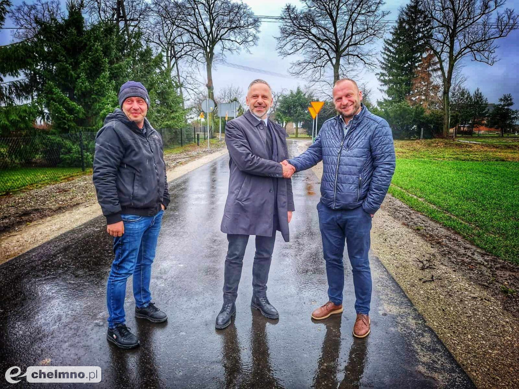 Ukończono 5 odcinków dróg gminnych w okolicach Chełmna