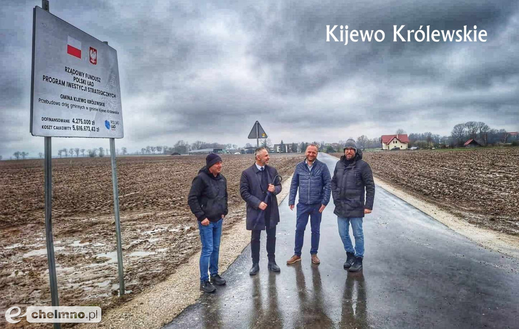 Ukończono 5 odcinków dróg gminnych w okolicach Chełmna