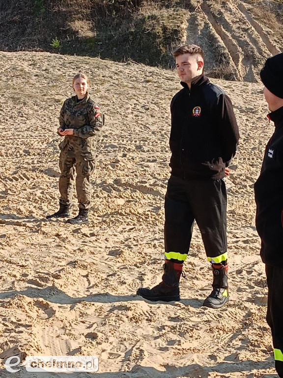 Szkolenie Młodzieżowej Drużyny Pożarniczej OSP z Chełmna ze 