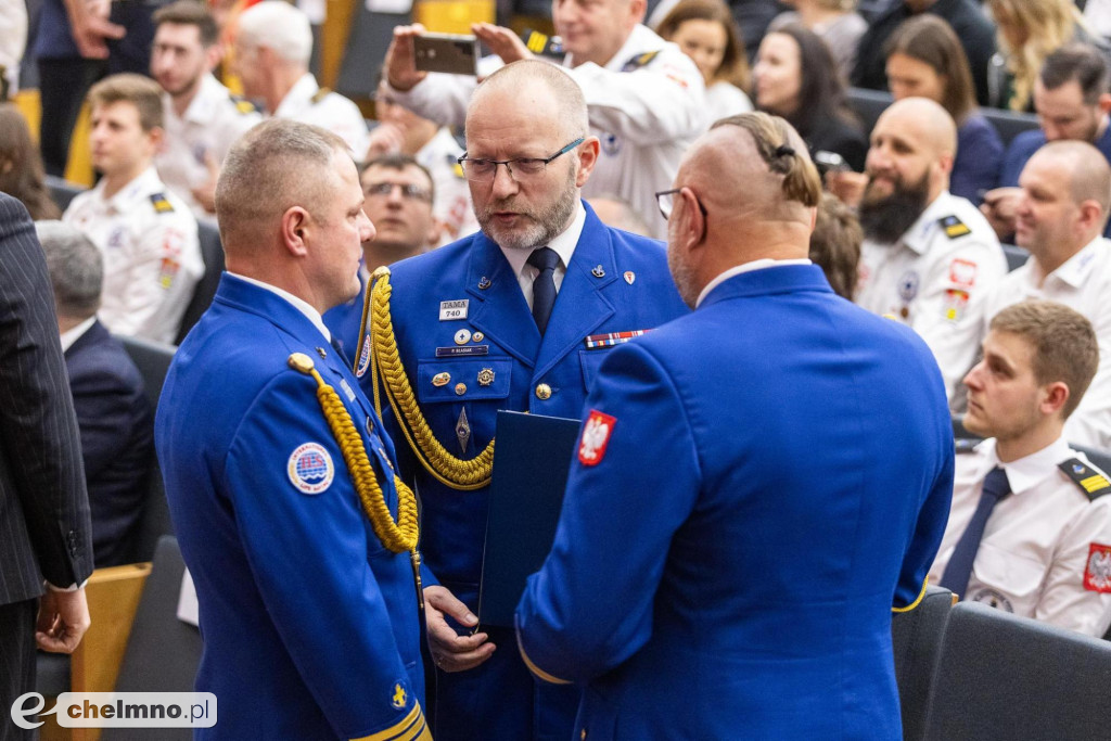 Ratownicy WOPR z Chełmna otrzymali listy gratulacyjne