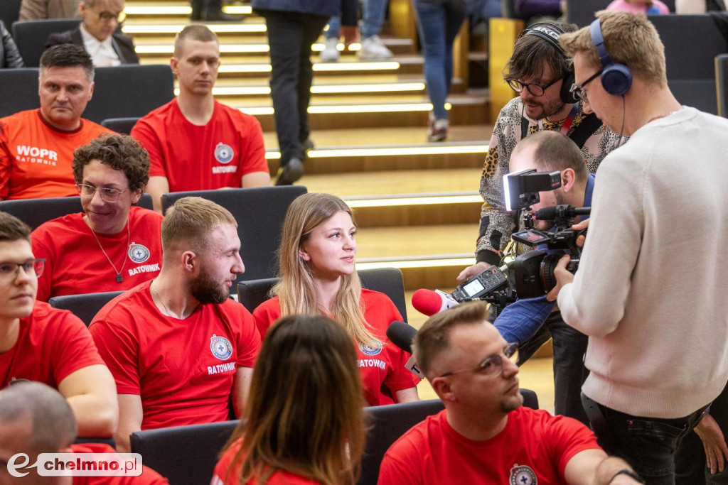 Ratownicy WOPR z Chełmna otrzymali listy gratulacyjne