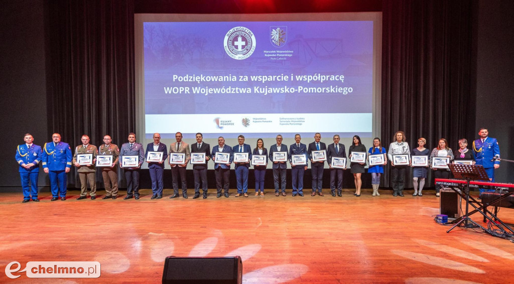 Ratownicy WOPR z Chełmna otrzymali listy gratulacyjne