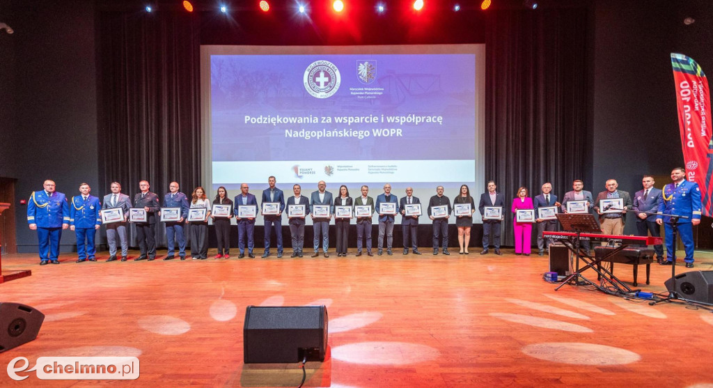 Ratownicy WOPR z Chełmna otrzymali listy gratulacyjne