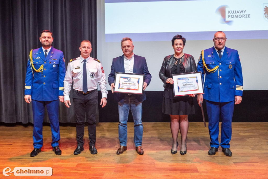 Ratownicy WOPR z Chełmna otrzymali listy gratulacyjne