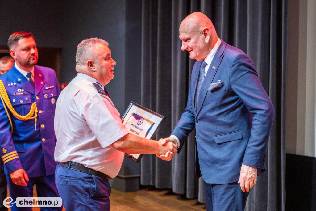 Ratownicy WOPR z Chełmna otrzymali listy gratulacyjne