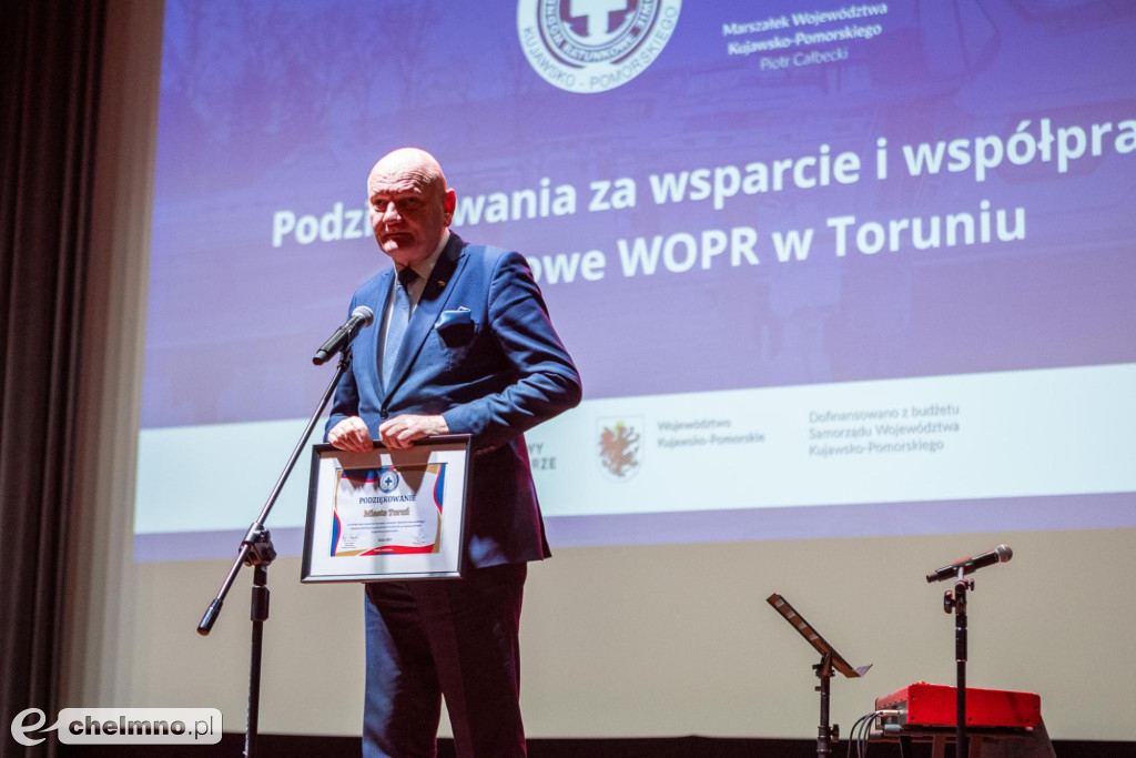Ratownicy WOPR z Chełmna otrzymali listy gratulacyjne