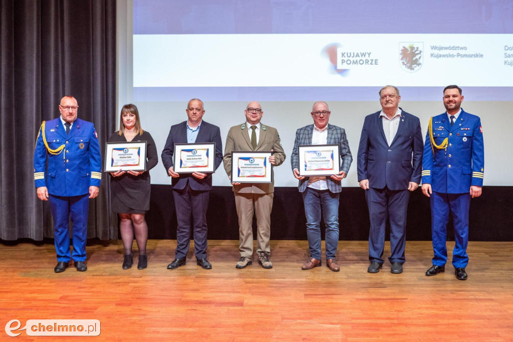 Ratownicy WOPR z Chełmna otrzymali listy gratulacyjne