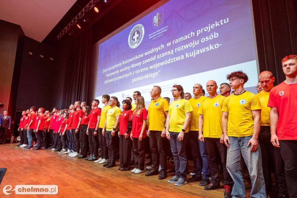 Ratownicy WOPR z Chełmna otrzymali listy gratulacyjne