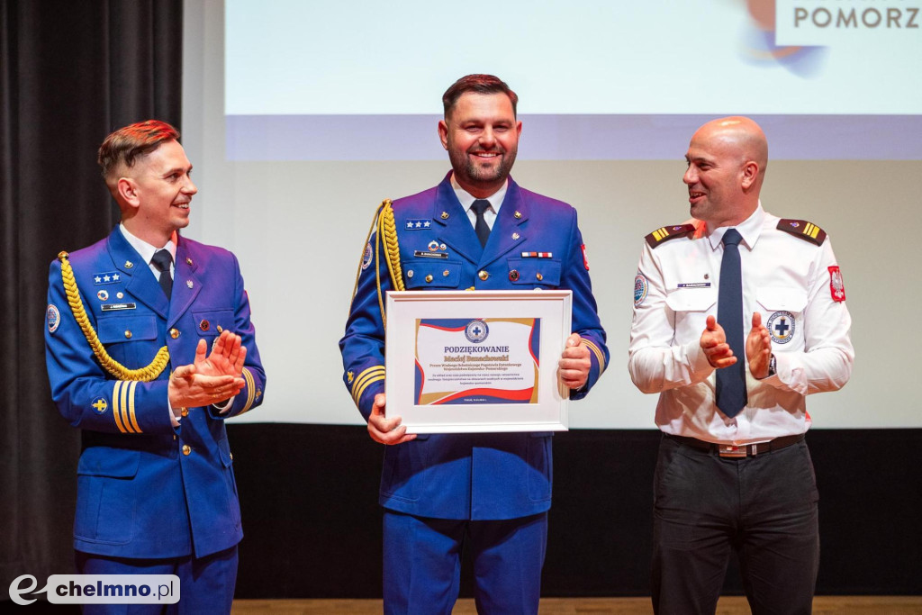 Ratownicy WOPR z Chełmna otrzymali listy gratulacyjne