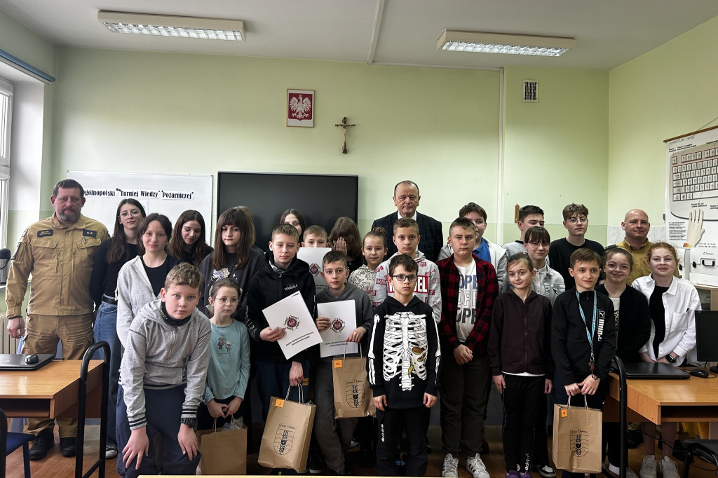 Laureaci Ogólnopolskiego Turnieju Wiedzy Pożarniczej