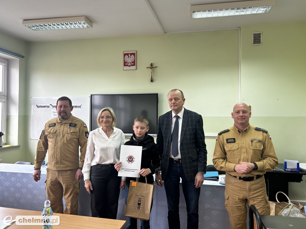 Laureaci Ogólnopolskiego Turnieju Wiedzy Pożarniczej