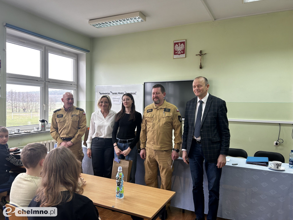 Laureaci Ogólnopolskiego Turnieju Wiedzy Pożarniczej
