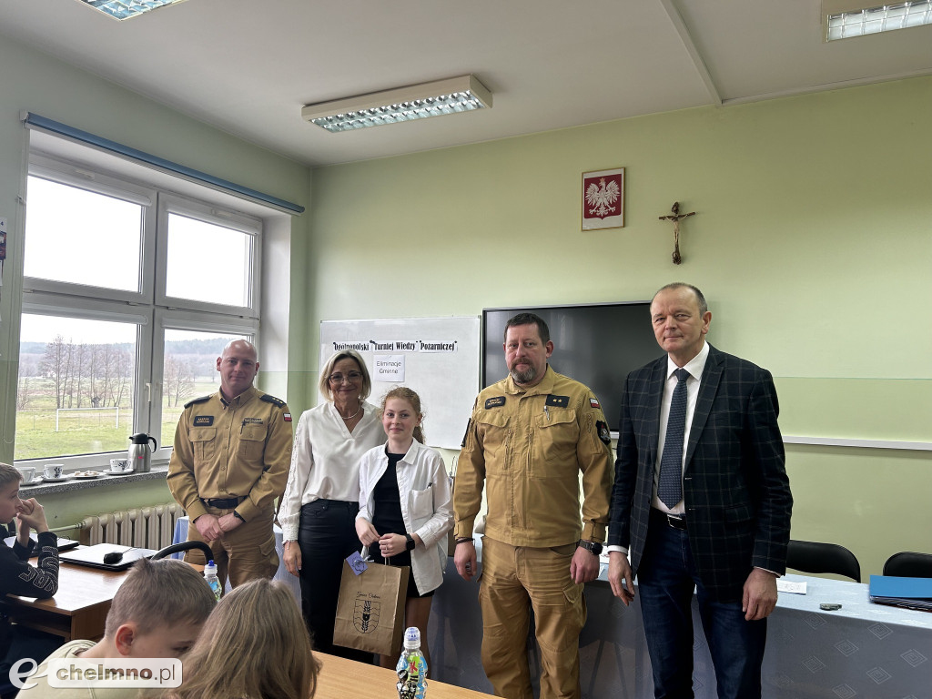 Laureaci Ogólnopolskiego Turnieju Wiedzy Pożarniczej
