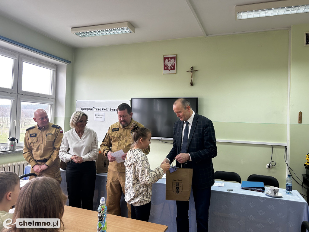 Laureaci Ogólnopolskiego Turnieju Wiedzy Pożarniczej
