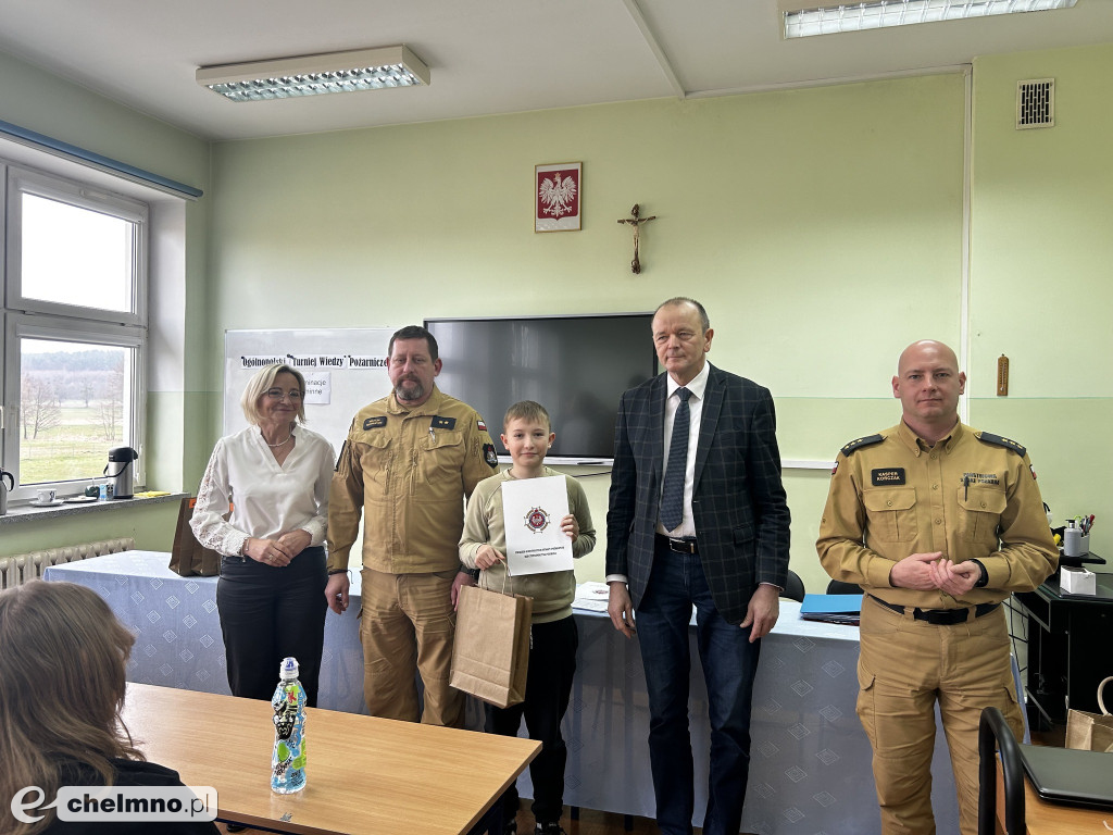 Laureaci Ogólnopolskiego Turnieju Wiedzy Pożarniczej