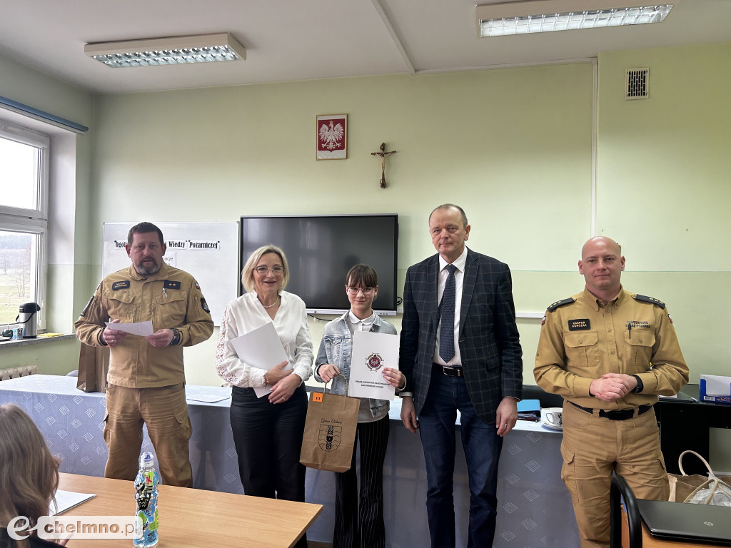 Laureaci Ogólnopolskiego Turnieju Wiedzy Pożarniczej