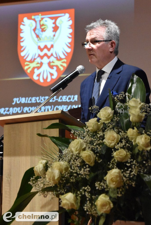 Uroczysty Jubileuszu 25-lecia Samorządu Powiatu Chełmińskiego