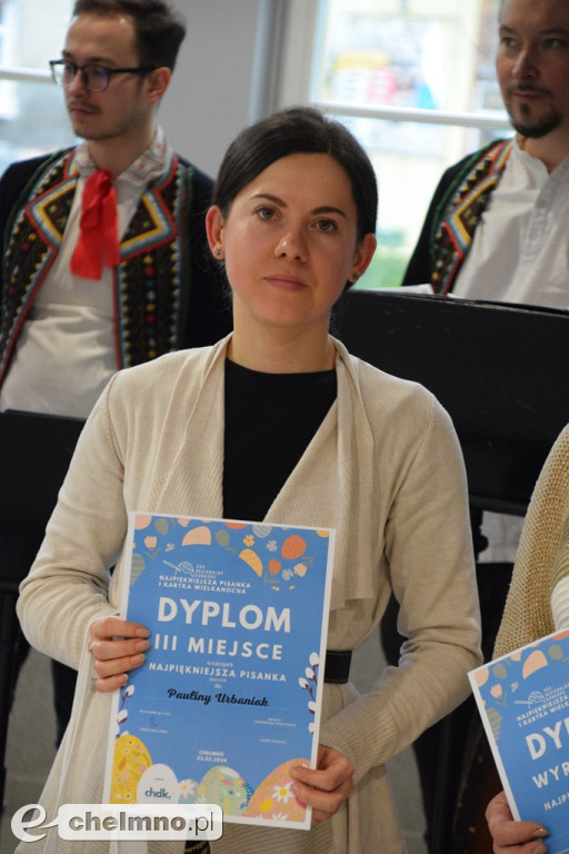 Wręczenie nagród zwycięzcom konkursu „Najpiękniejsza Pisanka i Kartka Wielkanocna”
