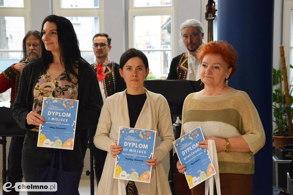Wręczenie nagród zwycięzcom konkursu „Najpiękniejsza Pisanka i Kartka Wielkanocna”