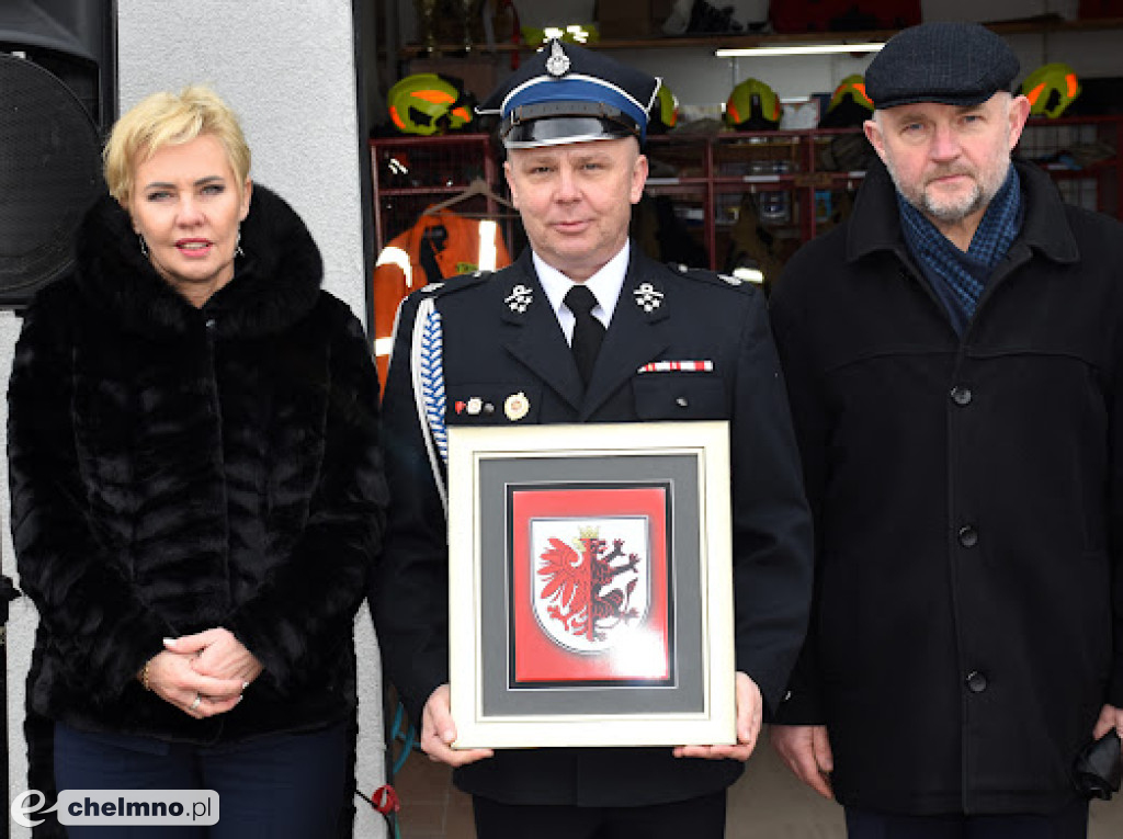Uroczyste otwarcie wyremontowanej remizy w Unisławiu