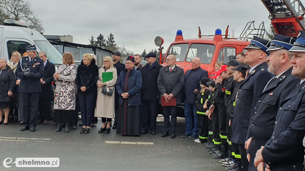 Uroczyste otwarcie wyremontowanej remizy w Unisławiu