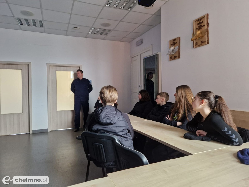Wizyta uczniów chełmińskiej 