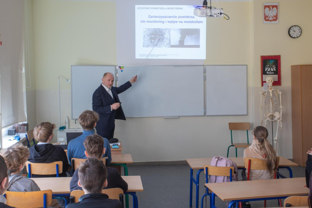 Lekcja biologii z marszałkiem