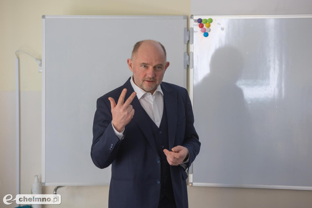 Lekcja biologii z marszałkiem