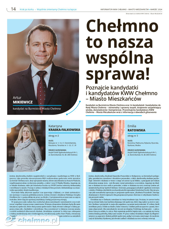 Podsumowanie kadencji burmistrza Artura Mikiewicza