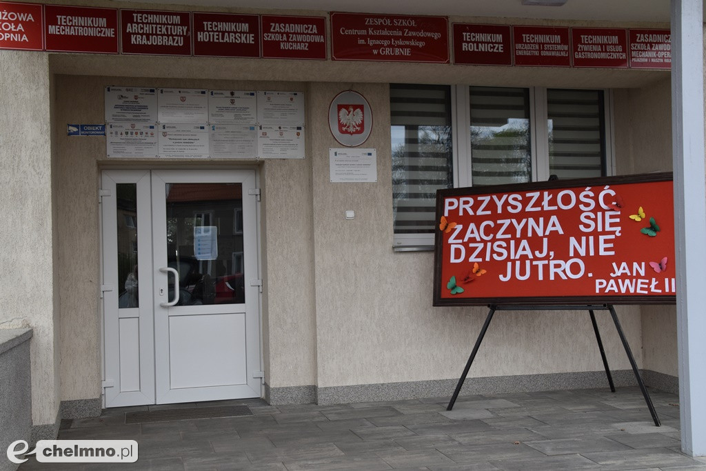 Tak było na spotkaniach z ciekawymi zawodami w ZS CKZ w Grubnie